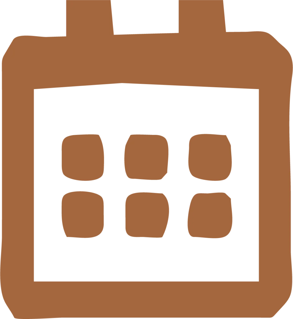 Kalender Symbol für Embodiment Training Termine